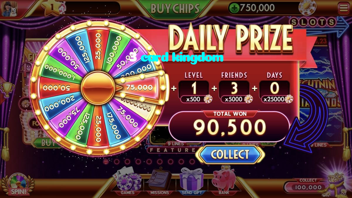 3 card kingdom